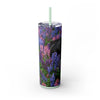 Skinny Tumbler with Straw – 20 oz Stainless Steel Cup