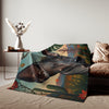 Sweatshirt Blanket – Plush Fleece Throw, 2 Size Options