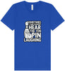 Ten Pin Laughing Unisex V-Neck Shirt