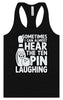 Ten Pin Laughing Women's Racerback Tank