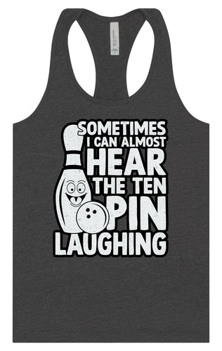 Ten Pin Laughing Women's Racerback Tank