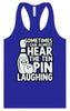 Ten Pin Laughing Women's Racerback Tank