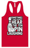 Ten Pin Laughing Women's Racerback Tank