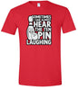 Ten Pin Laughing Adult Gildan Soft Shirt