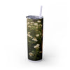 Skinny Tumbler with Straw – 20 oz Stainless Steel Cup