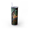 Skinny Tumbler with Straw – 20 oz Stainless Steel Cup