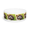 Ceramic Pet Bowl – 16 oz Dog Feeding Bowl