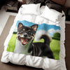 Sweatshirt Blanket – Plush Fleece Throw, 2 Size Options