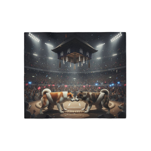 Akita Sweatshirt Blanket