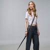 Metro Hands Free Leash – Black / Matte Rose Gold
