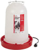 API Heated Chicken or Bird Waterer Heated Poultry Waterer, 3 Gallon
