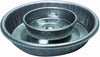 Mason Jar Baby Chick Feeder & Waterer Set - Galvanized Base with Glass Jar Bundle