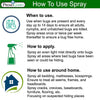 Bed Bug & Mite Killer Spray 16 oz | Natural & Non-Toxic | Premo Guard