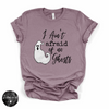 Ain't Afraid of No Ghosts Tee | Funny Halloween Ghost Graphic T-Shirt