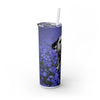 Skinny Tumbler with Straw – 20 oz Stainless Steel Cup