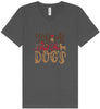 You, Me, and the Dogs Unisex V-Neck Shirt