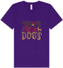 You, Me, and the Dogs Unisex V-Neck Shirt