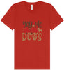 You, Me, and the Dogs Unisex V-Neck Shirt