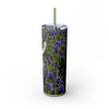 Skinny Tumbler with Straw – 20 oz Stainless Steel Cup