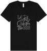 You, Me, and the Dog  Unisex V-Neck Shirt