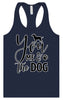 You, Me, and the Dog  Women's Racerback Tank