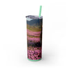 Skinny Tumbler with Straw – 20 oz Stainless Steel Cup