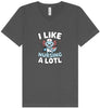 I Like Nursing A Lotl Unisex V-Neck Shirt