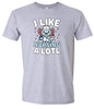 I Like Nursing A Lotl Adult Gildan Soft Shirt
