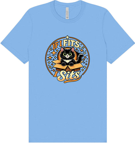If I Fits, I Sits Adult Bella Canvas Shirt