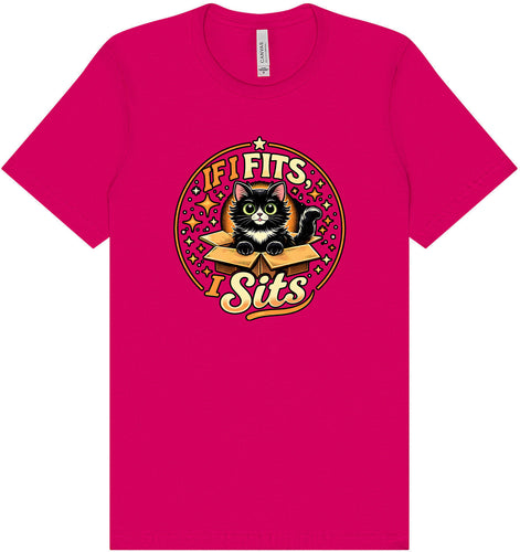 If I Fits, I Sits Adult Bella Canvas Shirt