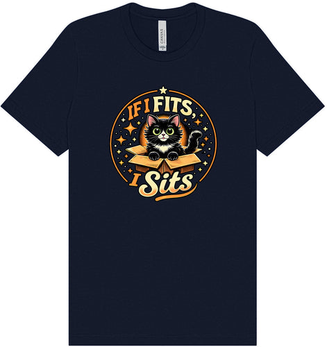 If I Fits, I Sits Adult Bella Canvas Shirt