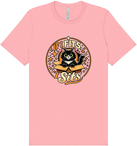 If I Fits, I Sits Adult Bella Canvas Shirt