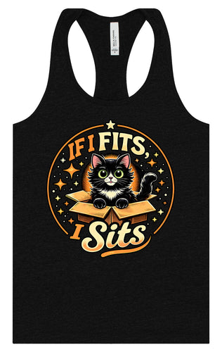 If I Fits, I Sits Women's Racerback Tank