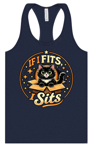 If I Fits, I Sits Women's Racerback Tank