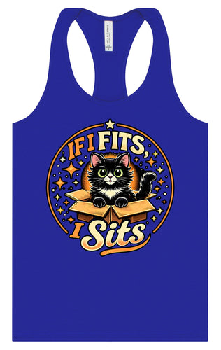 If I Fits, I Sits Women's Racerback Tank
