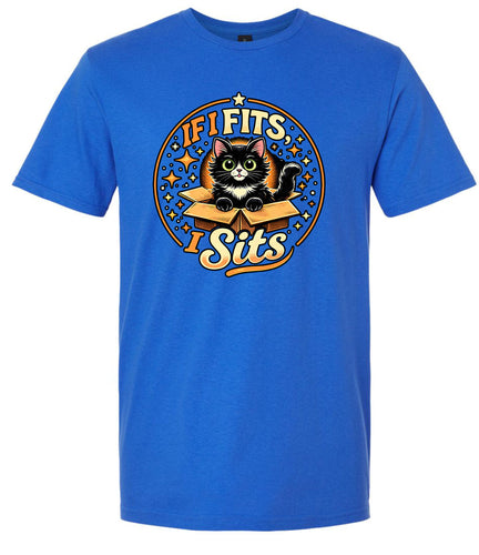 If I Fits, I Sits Adult Gildan Soft Shirt