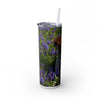 Skinny Tumbler with Straw – 20 oz Stainless Steel Cup