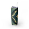 Skinny Tumbler with Straw – 20 oz Stainless Steel Cup