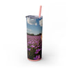 Skinny Tumbler with Straw – 20 oz Stainless Steel Cup