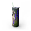 Skinny Tumbler with Straw – 20 oz Stainless Steel Cup