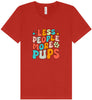 Less People, More Pups Unisex V-Neck Shirt