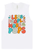 Less People, More Pups Muscle Tank