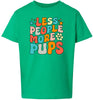 Less People, More Pups Children's Gildan Soft Shirt
