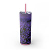 Skinny Tumbler with Straw – 20 oz Stainless Steel Cup
