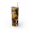 Skinny Tumbler with Straw – 20 oz Stainless Steel Cup