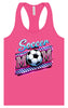 Soccer Mom Women's Racerback Tank