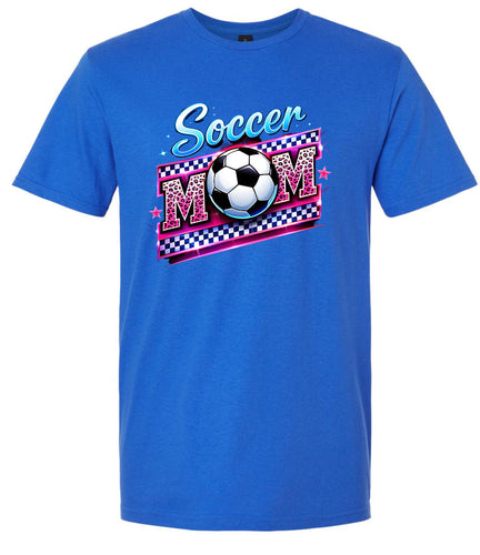 Soccer Mom Adult Gildan Soft Shirt