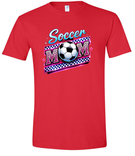 Soccer Mom Adult Gildan Soft Shirt
