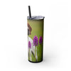 Skinny Tumbler with Straw – 20 oz Stainless Steel Cup