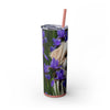 Skinny Tumbler with Straw – 20 oz Stainless Steel Cup